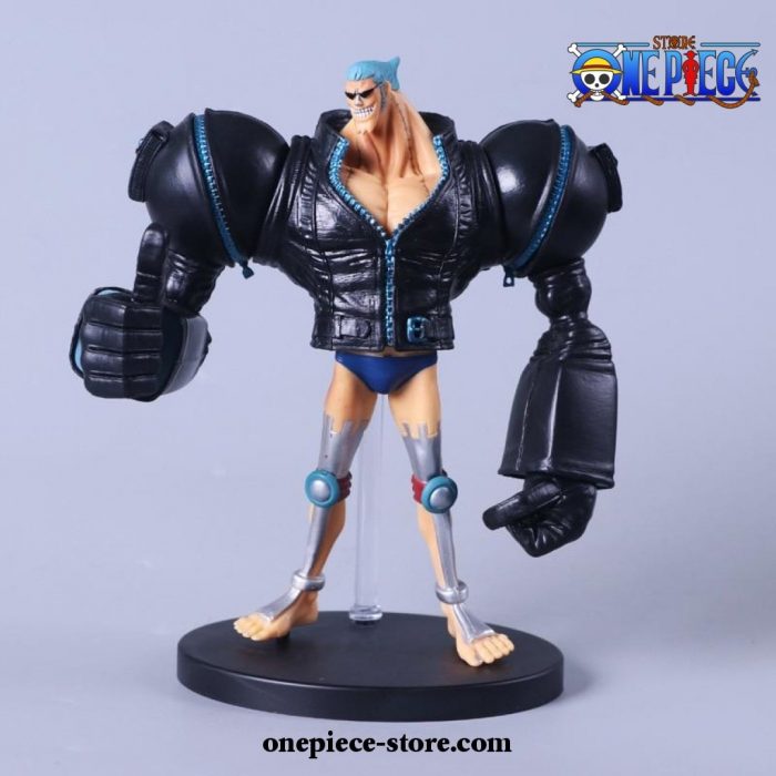 New Arrival One Piece Black And Blue Franky Action Figure