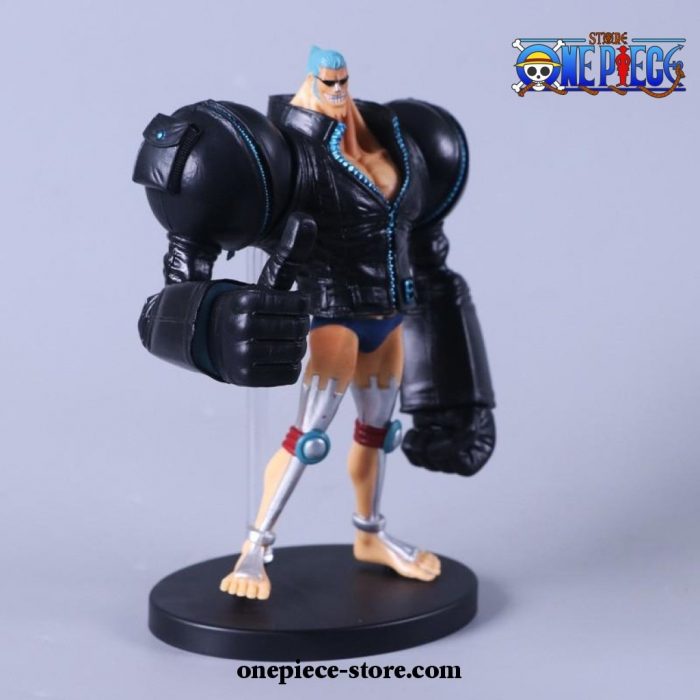 New Arrival One Piece Black And Blue Franky Action Figure