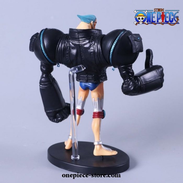 New Arrival One Piece Black And Blue Franky Action Figure