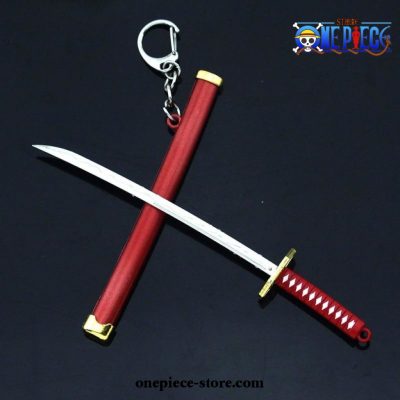 New One Piece Sword Metal Keychain