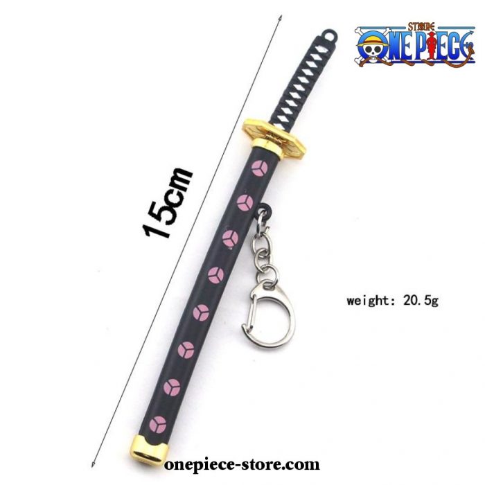 New One Piece Sword Metal Keychain