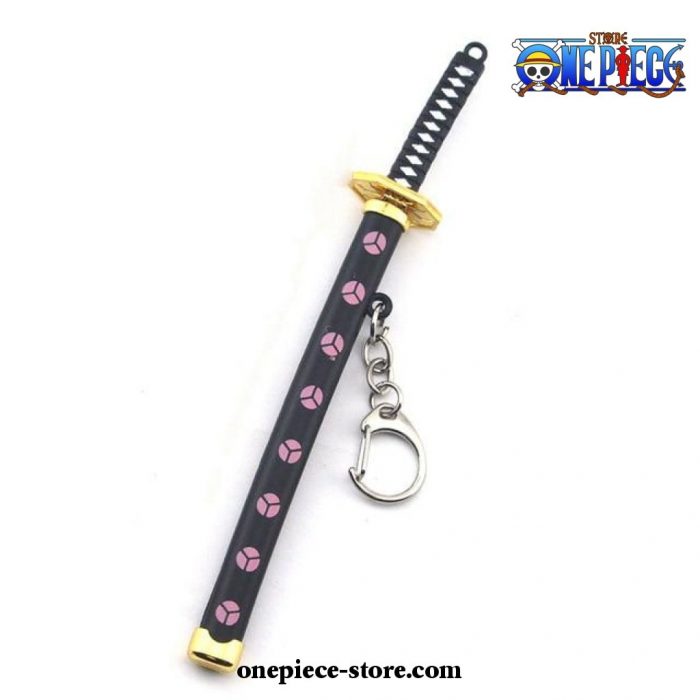 New One Piece Sword Metal Keychain Style 5