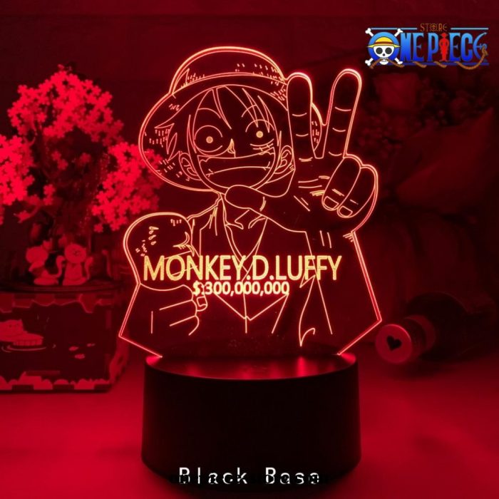 New Pirate Monkey D. Luffy Figure 3D Lamp