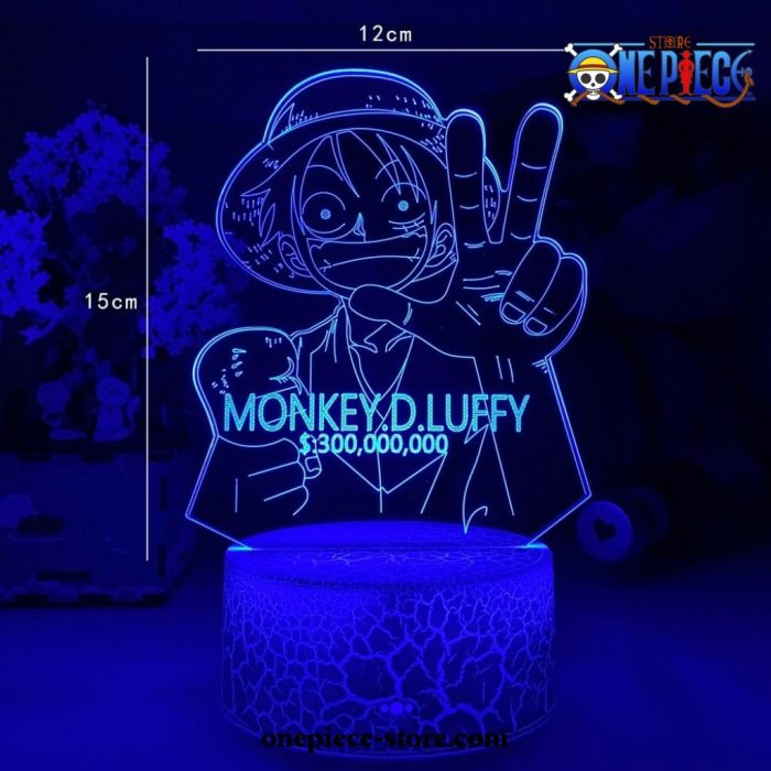 New Pirate Monkey D. Luffy Figure 3D Lamp