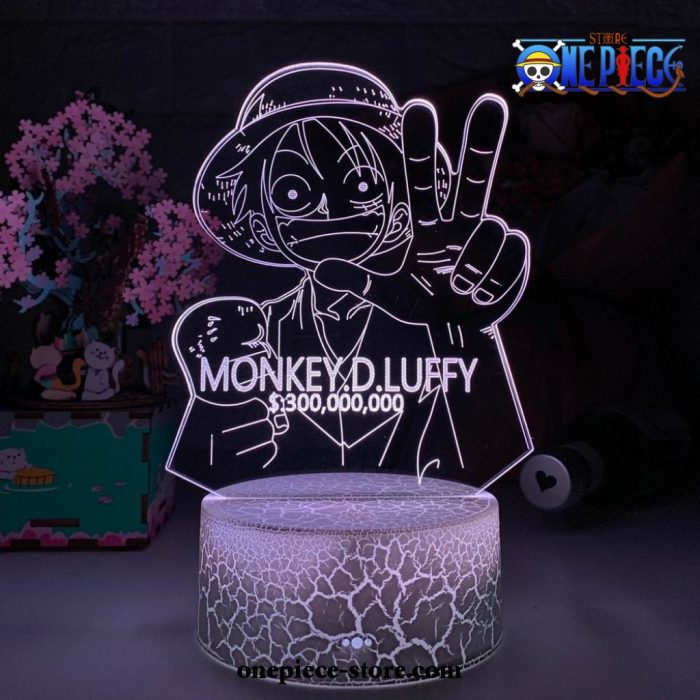 New Pirate Monkey D. Luffy Figure 3D Lamp