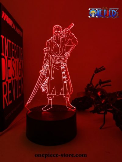 New Roronoa Zoro One Piece Figure Led Lamp