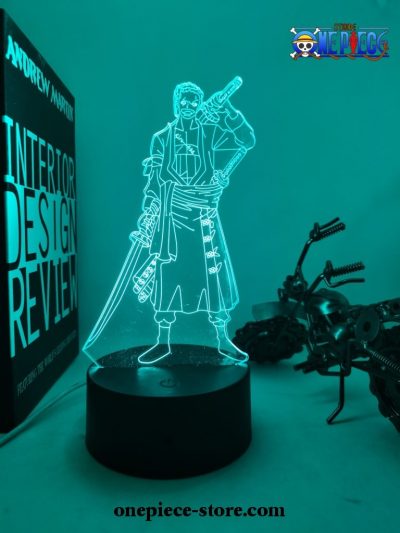 New Roronoa Zoro One Piece Figure Led Lamp