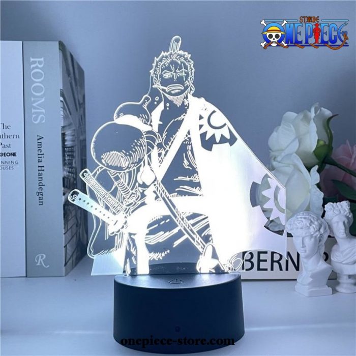 New Style Zoro Figurine 3D Illusion Night Led Lamp