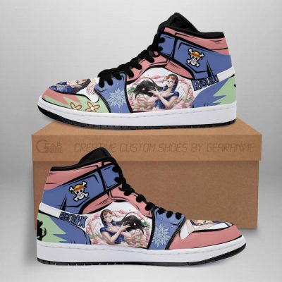 Nico Robin Sneakers Straw Hat Priates One Piece Anime Shoes Fan Gift MN06 Men / US6.5 Official One Piece Merch