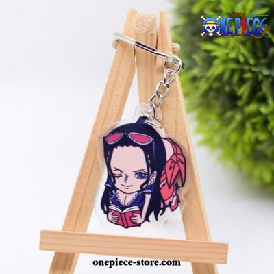 Nico Robin One Piece Double Sided Acrylic Pendant Keychain