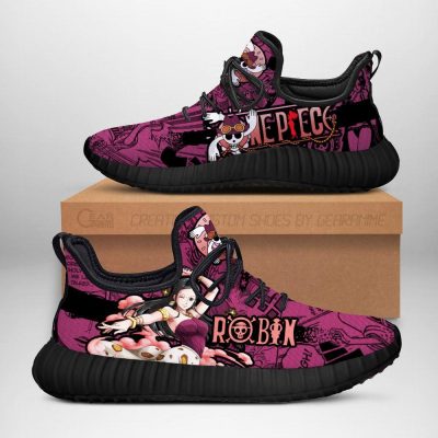 Nico Robin Reze Shoes One Piece Anime Shoes Fan Gift Idea TT04 Men / US6 Official One Piece Merch