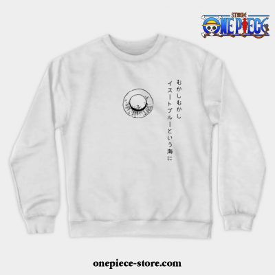 Once Upon A Time In East Blue Crewneck Sweatshirt White / S