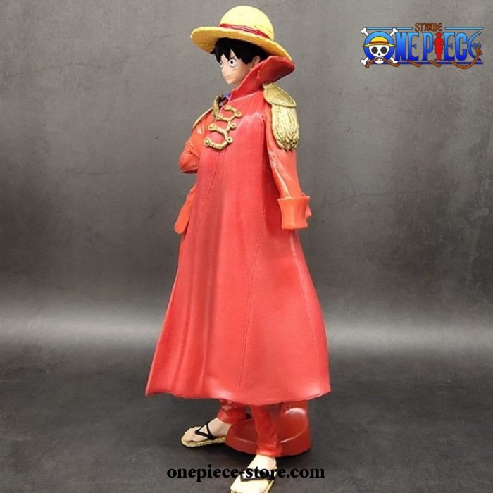 One Piece 20Th Red Cloak Monkey D. Luffy Model Pvc Action Figure