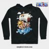 One Piece Anime - Thousand Sunny Hoodie Black / S