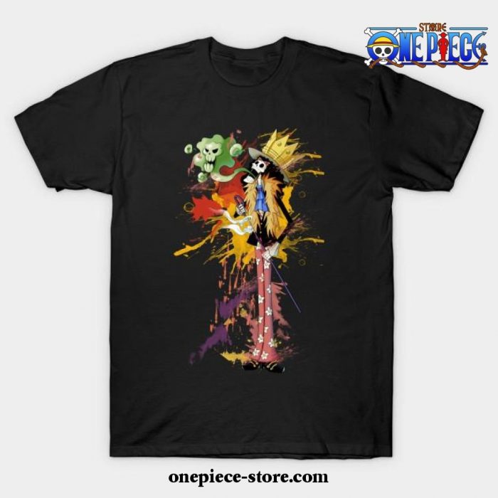 One Piece Art Work T-Shirt Black / S