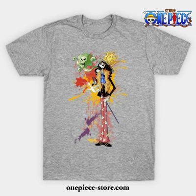 One Piece Art Work T-Shirt Gray / S