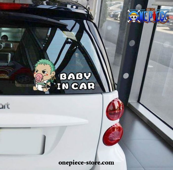 One Piece Baby In Car Stickers