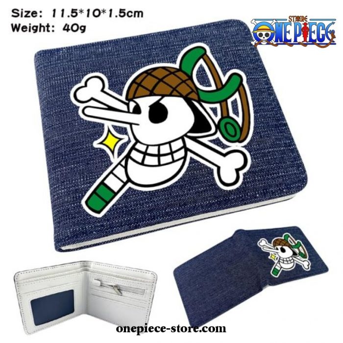 One Piece Denim Wallet Short Card Style 3