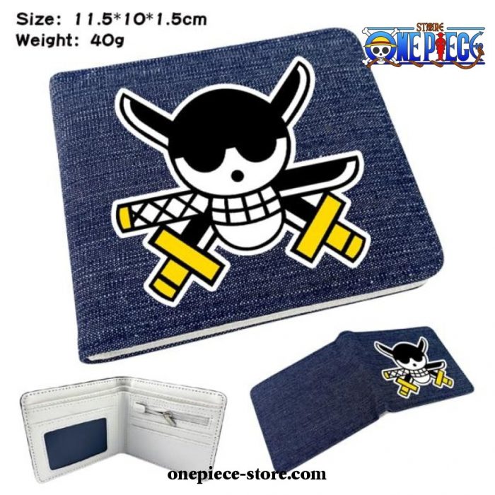 One Piece Denim Wallet Short Card Style 4