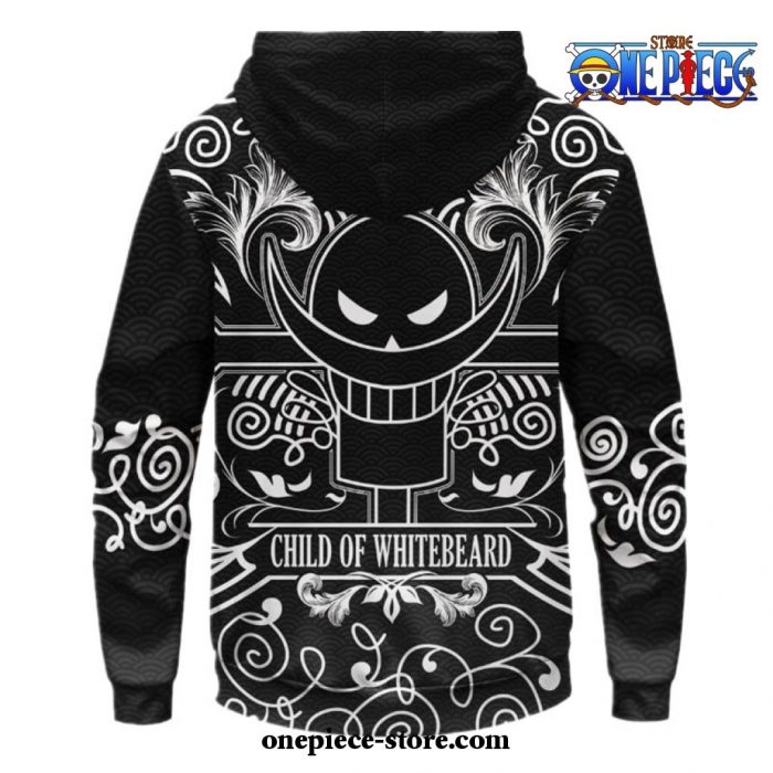 One Piece Edward Newgate Zip Up Hoodie Cosplay