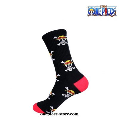 One Piece Flag Of Luffys Crew In Socks