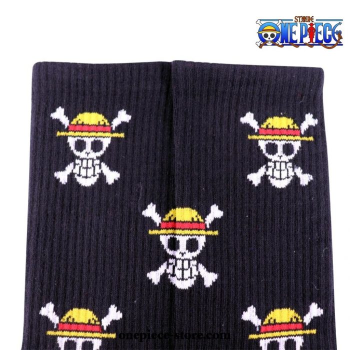 One Piece Flag Of Luffys Crew In Socks