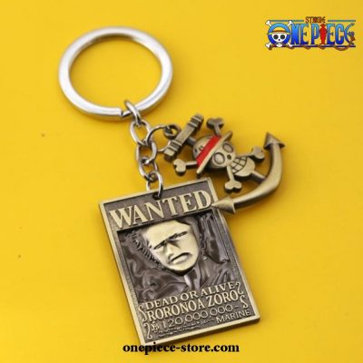 One Piece Keychain - New Wanted Pendant