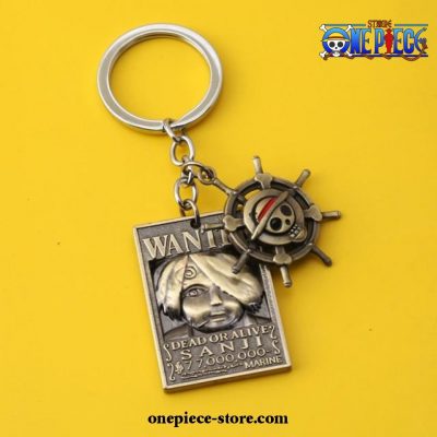 One Piece Keychain - New Wanted Pendant