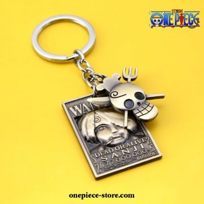 One Piece Keychain - New Wanted Pendant