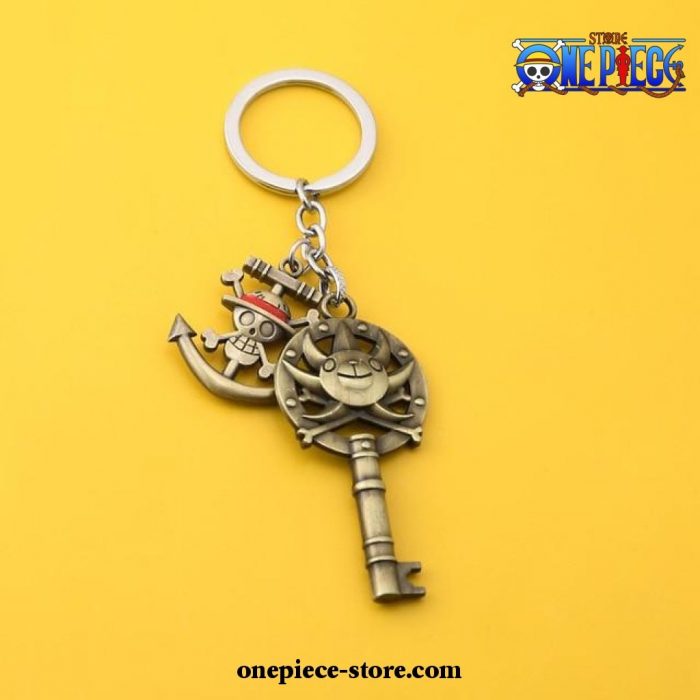 One Piece Keychain - Sunny Luffy Metal Keychains Style