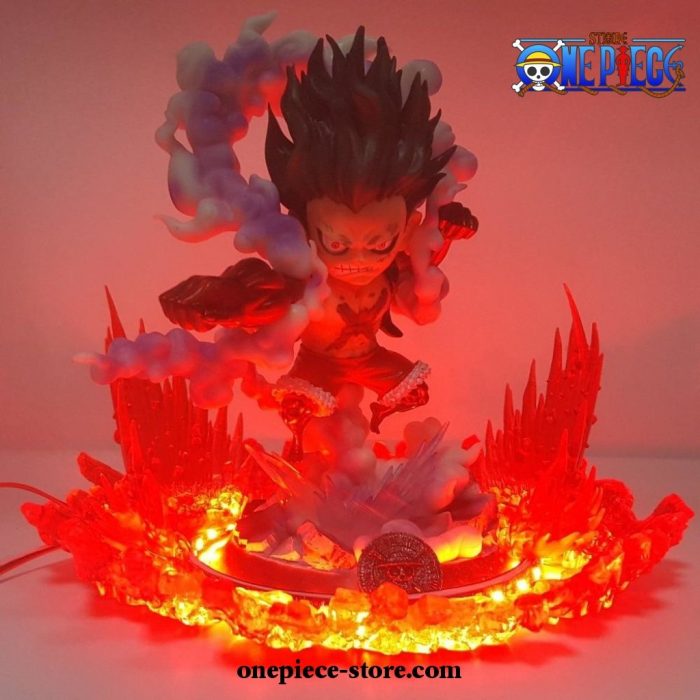 One Piece Lampara Luffy Gear 4 Snakeman Figure Led Night Light