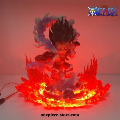 One Piece Lampara Luffy Gear 4 Snakeman Figure Led Night Light