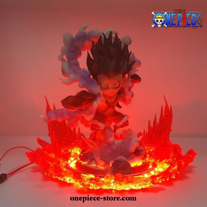 One Piece Lampara Luffy Gear 4 Snakeman Figure Led Night Light