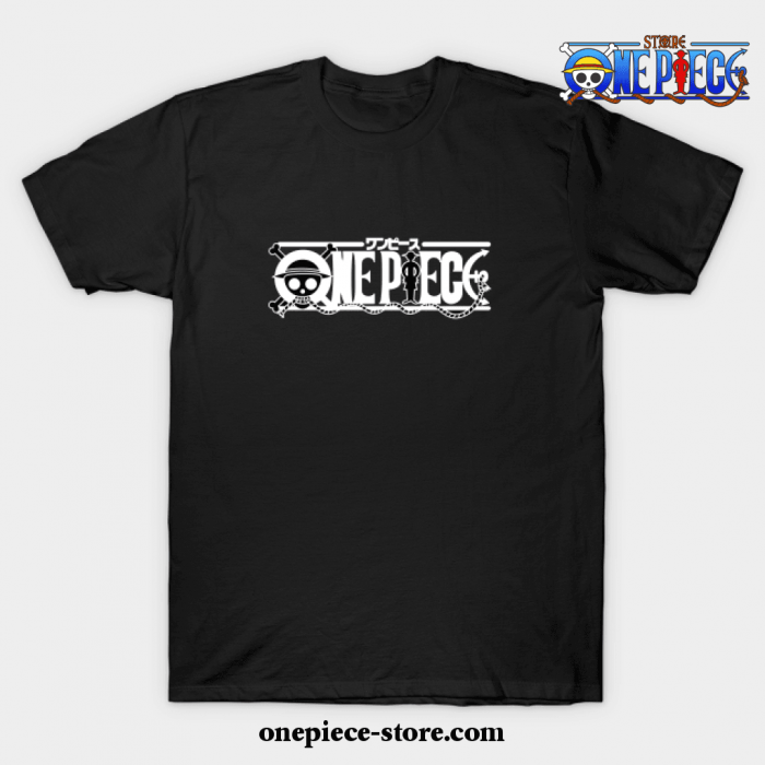 One Piece Logos T-Shirt Black / S