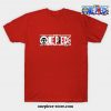 One Piece Logos T-Shirt Red / S