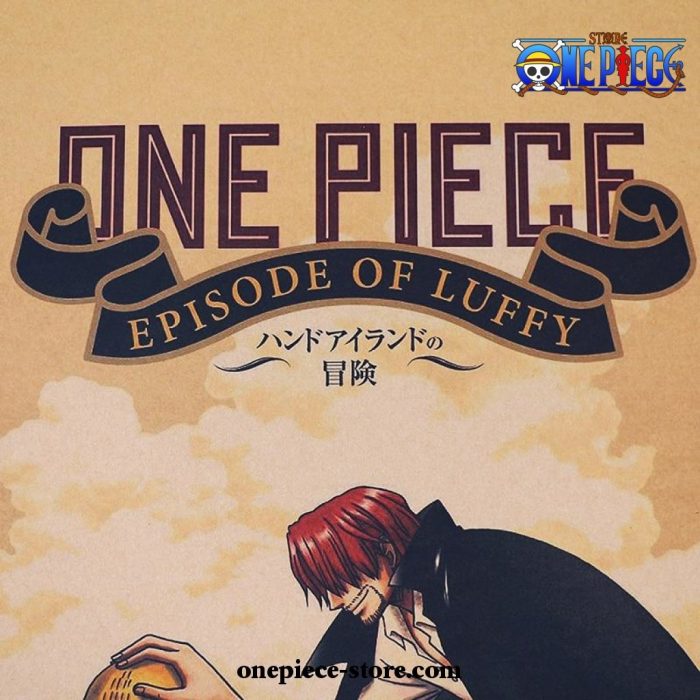 One Piece Luffy And Ace Kraft Paper Poster