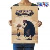 One Piece Luffy And Ace Kraft Paper Poster