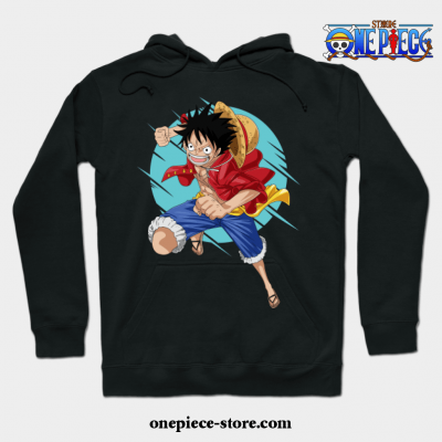 One Piece - Luffy Hoodie Black / S