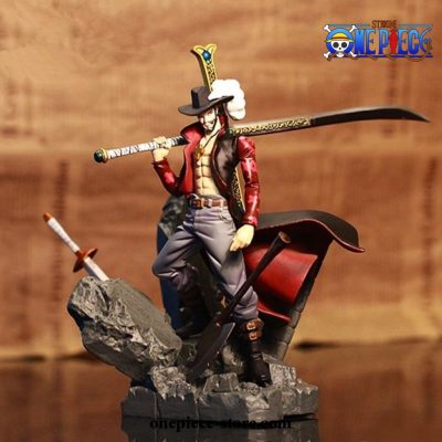 One Piece Luffy Mihawk Statue Action Figure