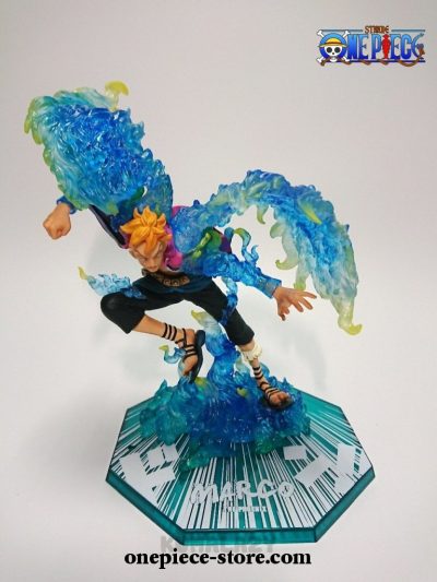 One Piece Marco Led Light Effect Fire Phoenix Pvc Action Figure