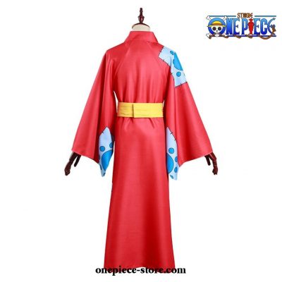 One Piece Monkey D. Luffy Cosplay Costume Kimono Outfits