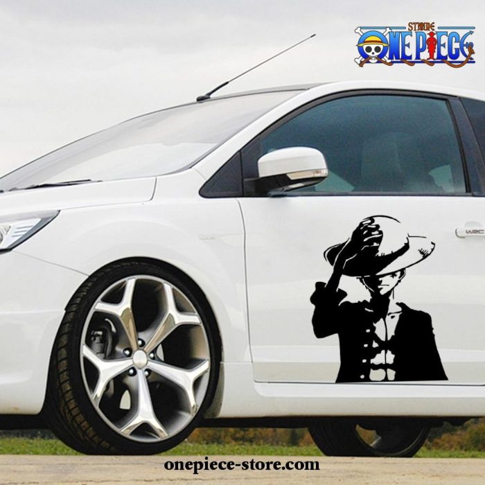 One Piece Monkey D. Luffy Funny Car Sticker