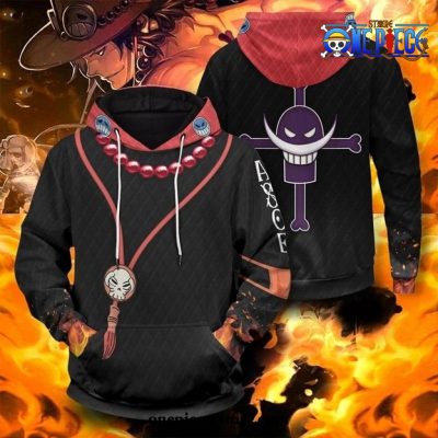 One Piece Portgas D. Ace Hoodie Cosplay