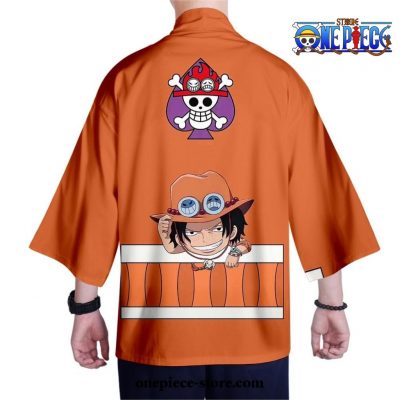 One Piece Portgas D. Ace Kimono Cardigan Summer Coat