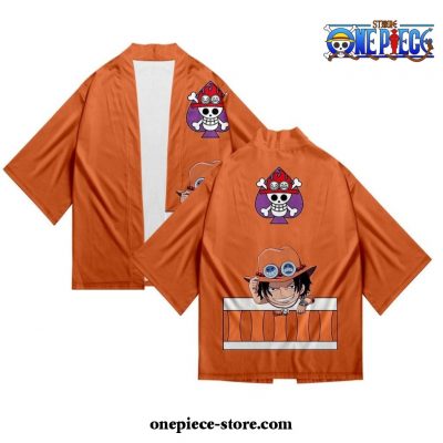 One Piece Portgas D. Ace Kimono Cardigan Summer Coat