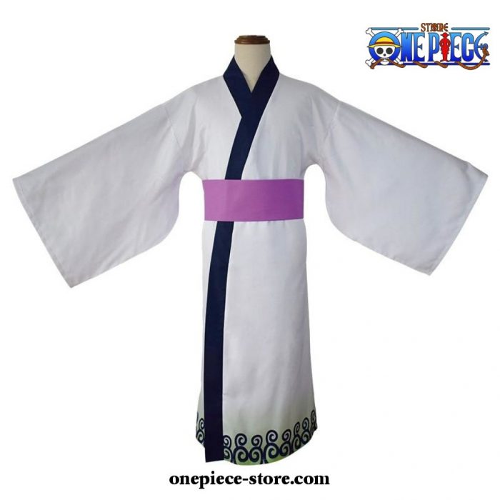 One Piece Roronoa Zoro Cherry Blossom Kingdom Kimono Cosplay Costume