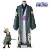 One Piece Roronoa Zoro Cherry Blossom Kingdom Kimono Cosplay Costume