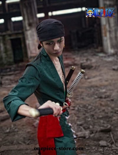 One Piece Roronoa Zoro Cosplay Costume Full Set