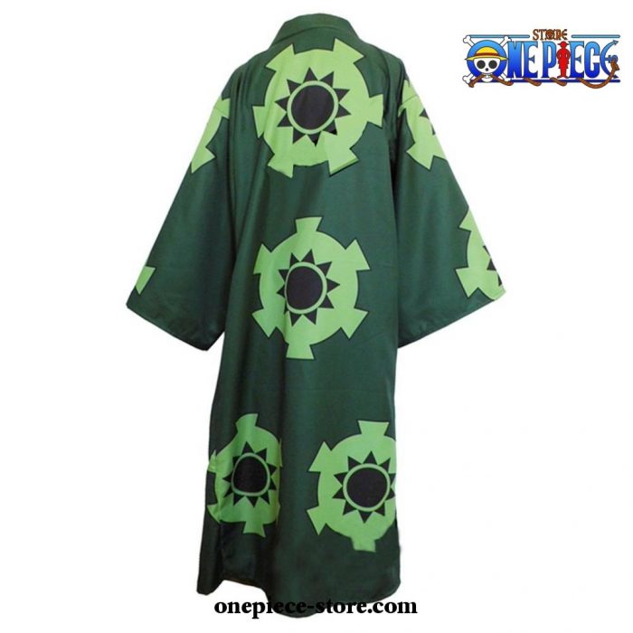 One Piece Roronoa Zoro Cosplay Costume Kimono Full Set