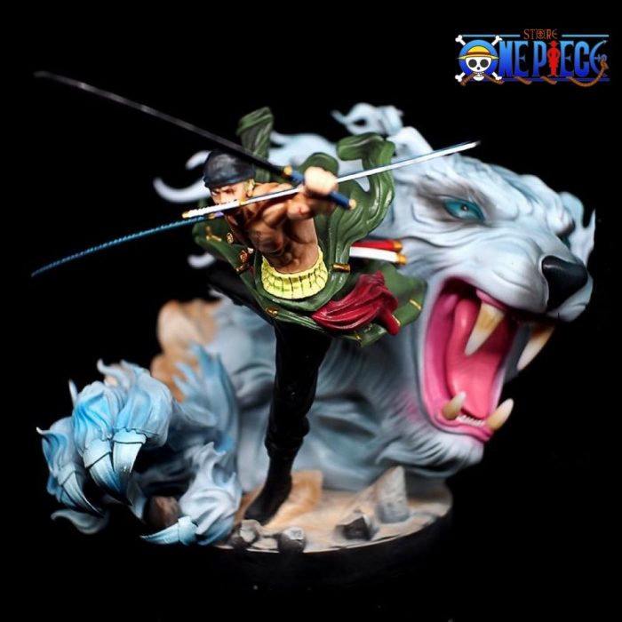 One Piece Roronoa Zoro Gokutora Hunting Pvc Action Figure Statue